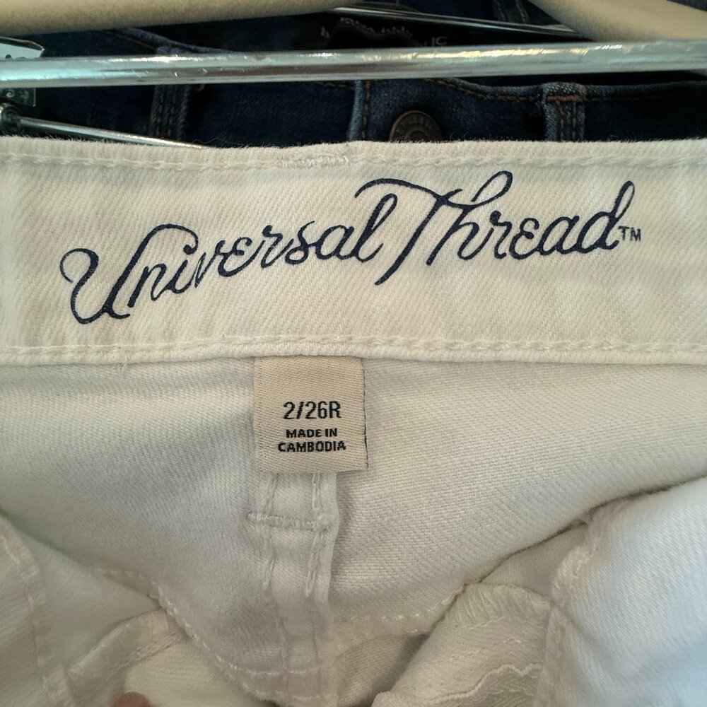 Universal Thread White Skinny Jeans